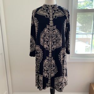 Free People keyhole swing dress